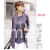 瑞瑞服饰批发网-1610#韩版新款2假2件套--紫色